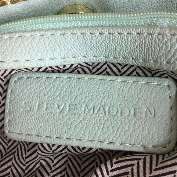 Steve Madden fringe boho chain satchel bag - Picture 7 of 7